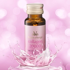 Nước uống Collagen Venus Charge 20,000mg Chống Lão Hóa Mờ Nhăn Sạm Nhật Bản (Hộp 10 chai x 50ml)