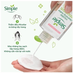 Nước Tẩy Trang Simple Dành Cho Da Nhạy Cảm Kind To Skin Micellar Cleansing Water 200ml