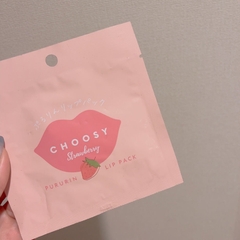 Mặt nạ môi Choosy Pururin Lip Pack 3ml Nhật Bản - Giúp Dưỡng Ẩm, Giảm Nứt Nẻ, Giảm Thâm, Làm Hồng Môi