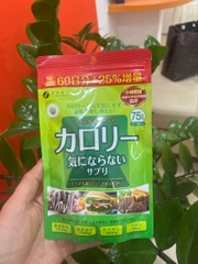 Viên Uống Chống Hấp Thụ Calorie Burn Fine Japan Nhật Bản Gói 150 Viên