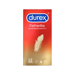 [Chính Hãng] Bao Cao Su Durex Fetherlite Hộp 12 Cái