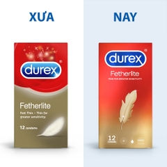 [Chính Hãng] Bao Cao Su Durex Fetherlite Hộp 12 Cái
