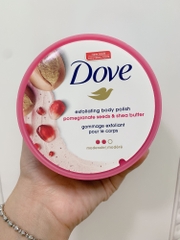 Tẩy Da Chết Toàn Thân DOVE Exfoliating Body Polish 298g Bản Mỹ - Lựu Đỏ