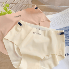 [Mã S04] Quần lót nữ đúc su không viền, quần chip Charm không đường may mềm mại gợi cảm mát lạnh