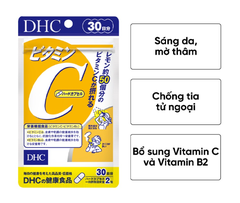 Combo Viên uống DHC Ngừa mụn - Mờ thâm 30 Ngày (Kẽm & Vitamin C)