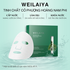 Lẻ 1 miếng mặt nạ dưỡng trắng da, chống lão hóa, dưỡng ẩm Weilaiya tinh chất hoa hồng, cỏ phục sinh 28ml