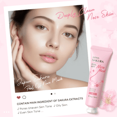 Mặt Nạ Gel Lột Mụn Đầu Đen Cho Mũi & Mặt Làm Sạch Mụn Cám, Bụi Bẩn, Lông Tơ Trên Mặt