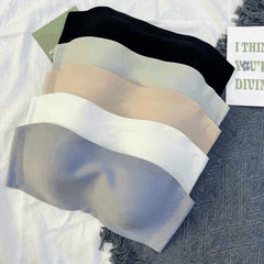 [A04] Áo Ngực Đúc Su Cúp Ngang Chống Tụt Không Gọng Đệm Mỏng Mặc Được Nhiều Kiểu Chất Su Đúc Mát [KÈM DÂY]