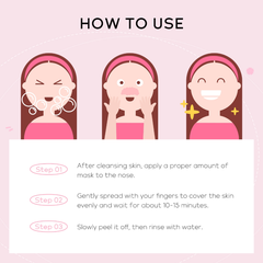 Mặt Nạ Gel Lột Mụn Đầu Đen Cho Mũi & Mặt Làm Sạch Mụn Cám, Bụi Bẩn, Lông Tơ Trên Mặt