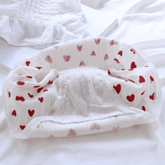 [Mã S15] Quần Lót Nữ Cotton Gân Tăm Dâu Tây Đỏ, Quần Chip Nữ Chống Vi.êm Mềm Mại Thoáng Mát