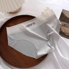 [S30] Quần lót nữ đúc su cạp cao tàng hình chữ GODDESS thoáng mát mỏng mềm mịn