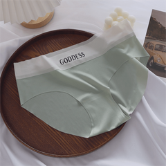 [S30] Quần lót nữ đúc su cạp cao tàng hình chữ GODDESS thoáng mát mỏng mềm mịn