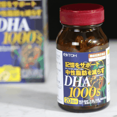 Viên uống bổ não DHA 1000s Nhật Bản 120 viên