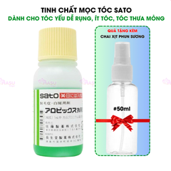 Tinh chất Mọc Tóc SATO Arovics Solutions 5% Nhật Bản 30ml