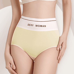 [S25] Quần Lót Nữ Đúc Su Lụa Lạnh Tàng Hình Cạp Cao Gen Bụng Thoáng Khí SEXY WOMAN