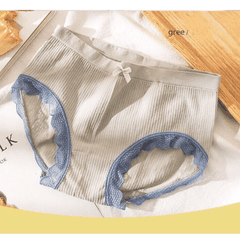 [Mã S02] Quần Lót Nữ Cotton Mềm Mại Viền Ren Ôm Bụng Nâng Mông Co Giãn 4 Chiều