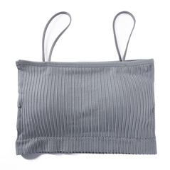 [A07] Áo Lót Quây, Áo Ngực Áo Bra Áo Ống 2 Dây Cotton Gân Tăm Có Mút Ngực Tháo Rời Freesize Từ 35-55kg