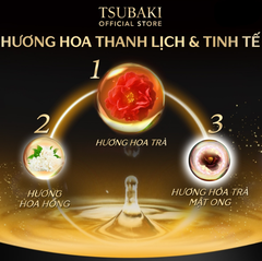 Bộ Ba Gội Xả Tsubaki Premium Moist 490ml (Đỏ) & Mặt Nạ Tóc Phục Hồi Hư Tổn Tsubaki 180g