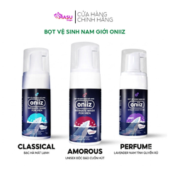 Bọt Vệ Sinh Nam Giới Oniiz Intimate Wash For Men Dung Dịch Dạng Bọt Hương Nước Hoa Cao Cấp 100ml