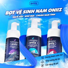 Bọt Vệ Sinh Nam Giới Oniiz Intimate Wash For Men Dung Dịch Dạng Bọt Hương Nước Hoa Cao Cấp 100ml
