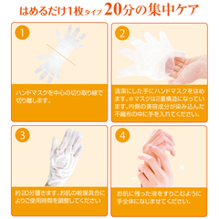 Mặt Nạ Ủ Tay, Mặt Nạ Ủ Chân Mềm Mịn Trắng Hồng Beauty World Nhật Bản 18ml (Túi 2 Cái)