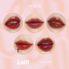[Chính hãng] Son Tint Bóng, Lâu Trôi Cho Đôi Môi Căng Mọng Ofélia Lolli Glow Tint Hàn Quốc 3.9g