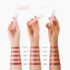 [Chính hãng] Son Tint Bóng, Lâu Trôi Cho Đôi Môi Căng Mọng Ofélia Lolli Glow Tint Hàn Quốc 3.9g