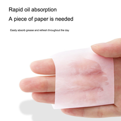 Giấy Thấm Dầu CHANCCI Hộp 100 Miếng Giúp Vệ Sinh Dầu Nhờn Thừa Trên Da Mặt Nhỏ Gọn Tiện Lợi