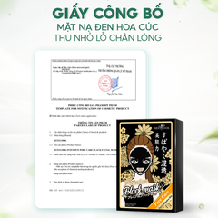 Mặt Nạ Đen Sexylook Chiết Xuất Tràm Trà, Hoa Cúc Giảm Mụn Cải Thiện Làn Da Xỉn Màu 28ml