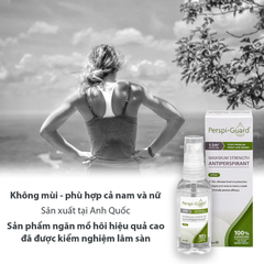 Xịt ngăn mồ hôi toàn thân hiệu quả tối đa Perspi-Guard Strength Antiperspirant Spray 30ml