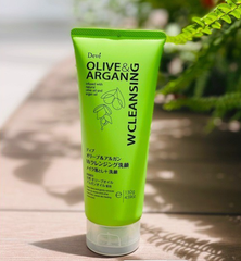 Sữa Rửa Mặt Tẩy Trang Chiết Xuất Dầu Argan và Dầu Oliu Deve 130g