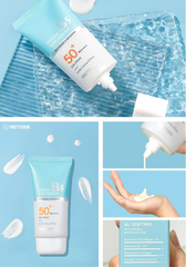 [Chính Hãng] Kem Chống Nắng HYDRA B5 SUN CREAM PRETTYSKIN Phục Hồi, Dưỡng Trắng SPF50+ PA++++ Hàn Quốc 70ml
