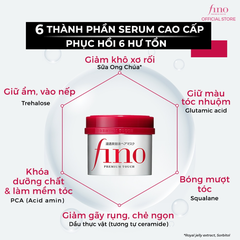 Kem ủ tóc cải thiện tóc hư tổn Fino Premium Touch 230g