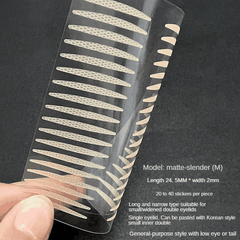 Miếng dán kích mí siêu tàng hình tự nhiên thoải mái chống mồ hôi