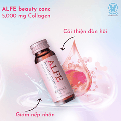 Collagen uống ALFE Beauty Conc hỗ trợ tăng đàn hồi da, giúp da sáng đẹp Hộp 10 chai x 50ml