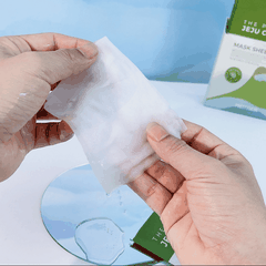 [Chính Hãng] Mặt Nạ Rau Má THE PURE JEJU CICA PRETTYSKIN Hàn Quốc Cấp Ẩm, Dưỡng Trắng & Se Khít Lỗ Chân Lông 25ml