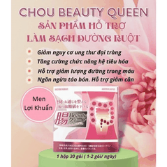 Bột Uống Men Lợi Khuẩn Nichiei Bussan Chou Beauty Queen Nhật Bản 30 Gói