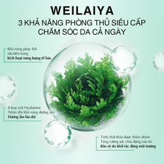 (Chính hãng) Hộp 10 miếng mặt nạ dưỡng trắng da, chống lão hóa, dưỡng ẩm Weilaiya tinh chất hoa hồng, cỏ phục sinh 28ml