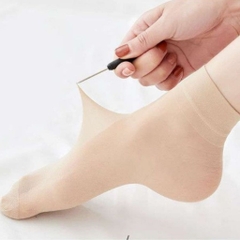 Tất vớ nữ cổ ngắn màu da mỏng mềm mại thông thoáng