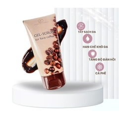 Tẩy Tế Bào Chết Mặt Hương Cà Phê Exclusive Cosmetic 150g Chăm Sóc Da Trắng Sáng Mịn Màng Skincare