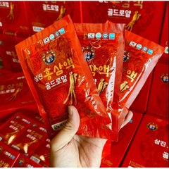 Nước Uống Hồng Sâm SamJin Red Ginseng Drink Gold Royal 70ml x 30 Gói Hàn Quốc