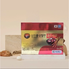Sâm Lát Tẩm Mật Ong SamJin Red Ginseng Sliced Gold Royal 200gr Hàn Quốc (Hộp)