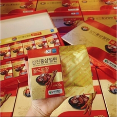 Sâm Lát Tẩm Mật Ong SamJin Red Ginseng Sliced Gold Royal 200gr Hàn Quốc (Hộp)