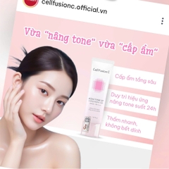 Kem Chống Nắng Nâng Tone Mịn Lì Kiềm Dầu Cell Fusion C Brightening Tone Up Sunscreen 100 SPF50+ PA ++++