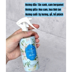 Nước hoa quần áo Duree Balle 230ml, hương hoa mộc lan và xạ hương