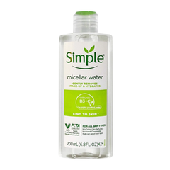 Nước Tẩy Trang Simple Dành Cho Da Nhạy Cảm Kind To Skin Micellar Cleansing Water 200ml