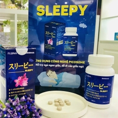 Viên Uống Hỗ Trợ Ngủ Ngon SLEEPY FUJINA Nhật Bản 80 Viên