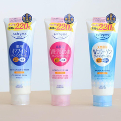 Combo 3 Tuýp Sữa Rửa Mặt Kose Softymo Dịu Nhẹ Của Nhật