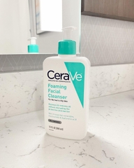 Sữa Rửa Mặt Cho Da Thường Và Da Dầu CeraVe Foaming Cleanser 355ml