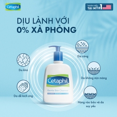 [Chính Hãng] Sữa Rửa Mặt Cetaphil Gentle Skin Cleanser Dịu Nhẹ Cho Da Dầu Mụn